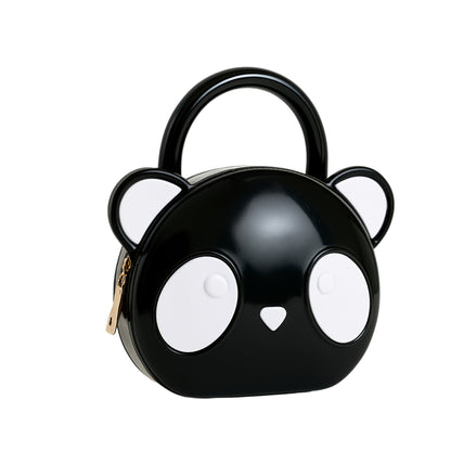 Cute Panda Mini Handbag for Girls – Adorable Animal Face Fashion Purse & Kids Shoulder Bag