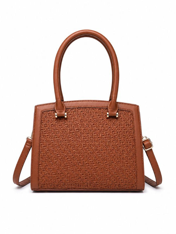 Premium Brown Women Handbag with Adjustable Sling Strap