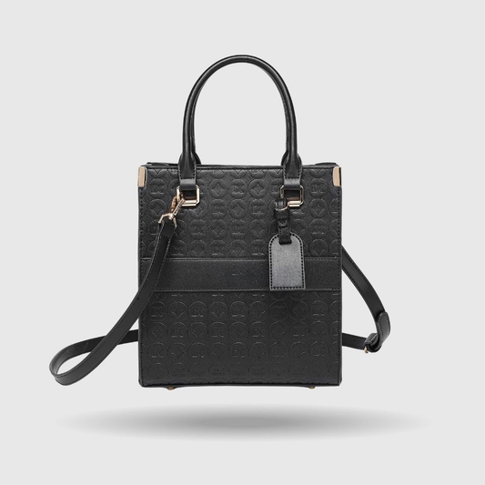 EMPORIO LARGE Black TOTE BAG