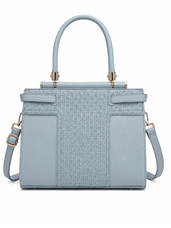 Premium Blue Women Handbag with Adjustable Sling Strap