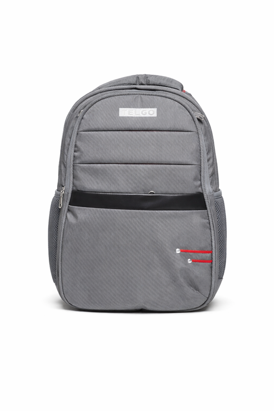 Telgo Stylish Grey Backpack for Men & Women