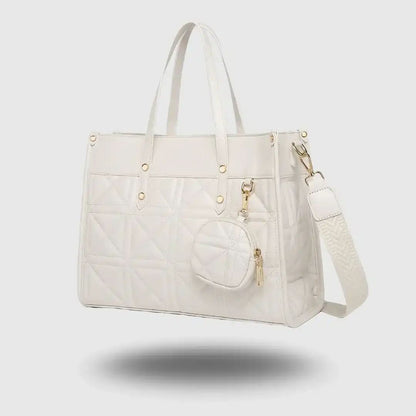 ACE WHITE INFINITY TOTE BAG