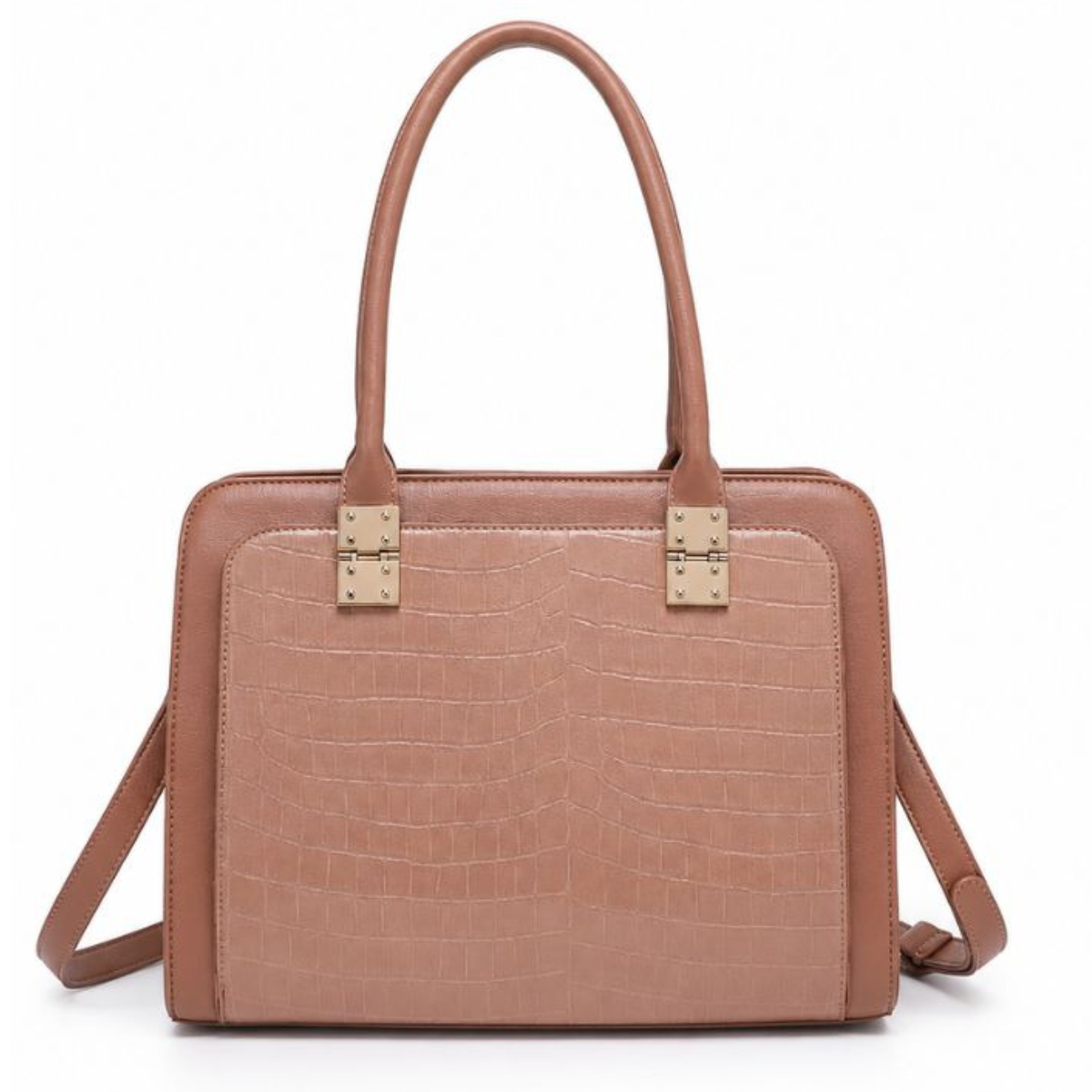 Premium Pink Women Handbag with Adjustable Sling Strap