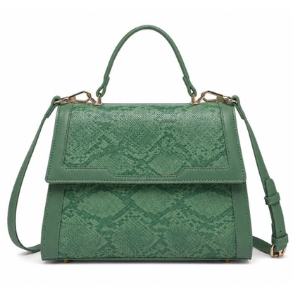 Premium Green Women Handbag with Adjustable Sling Strap