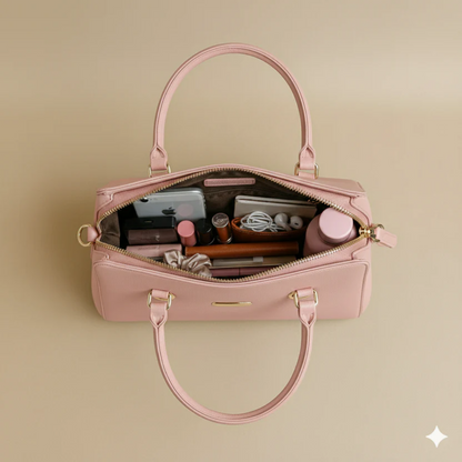 Caramel Structured  HandBags For Women–Premium Everyday Handbag