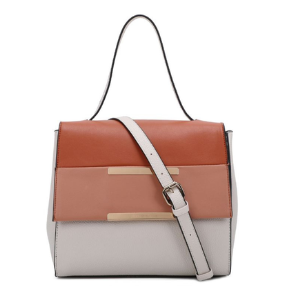 Premium Beige Women Shoulder Bag with Adjustable Sling Strap