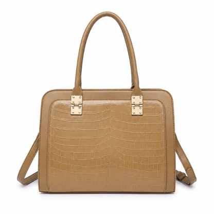 Premium Nude Women Handbag with Adjustable Sling Strap