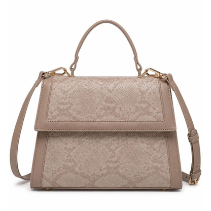 Premium Khaki Women Handbag with Adjustable Sling Strap