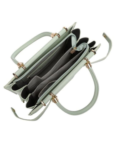 Premium Green Women Handbag with Adjustable Sling Strap