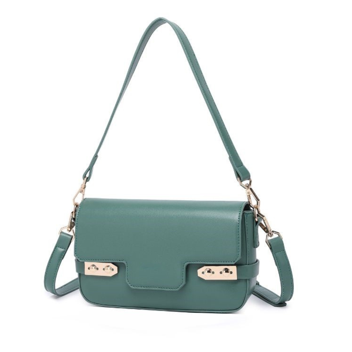Premium Tealgreen Women Shoulder Bag with Adjustable Sling Strap