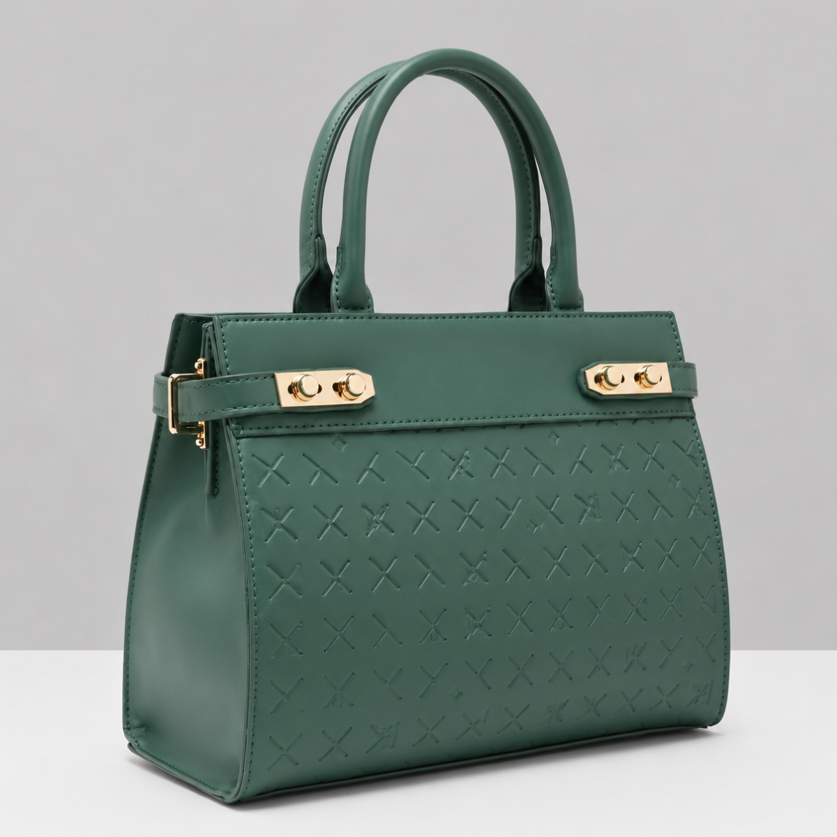 Premium Green Women Handbag with Adjustable Sling Strap