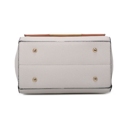 Premium Beige Women Shoulder Bag with Adjustable Sling Strap
