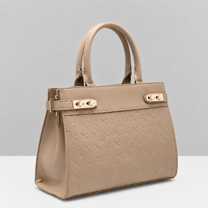 Premium Khaki Women Handbag with Adjustable Sling Strap