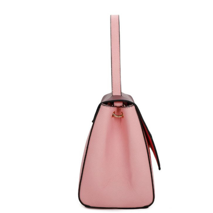 Premium Pink Women Shoulder Bag with Adjustable Sling Strap
