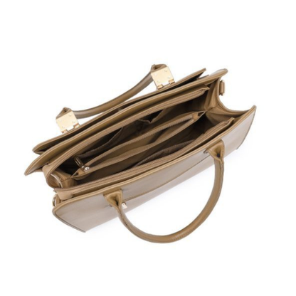 Premium Nude Women Handbag with Adjustable Sling Strap