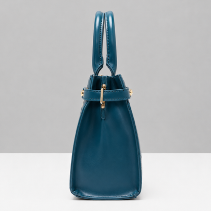 Premium Blue Women Handbag with Adjustable Sling Strap