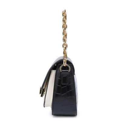 Premium Black Women Shoulder Bag with Chain Strap
