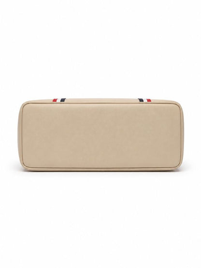Premium Beige Women Handbag with Adjustable Shoulder Strap
