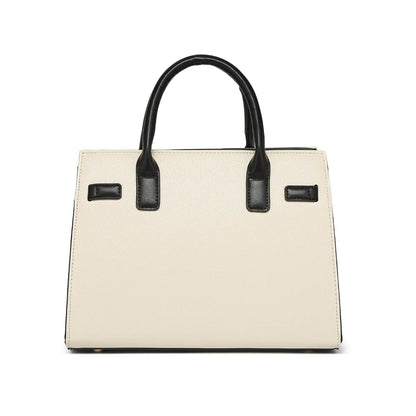 Black Textured Handbag for Women