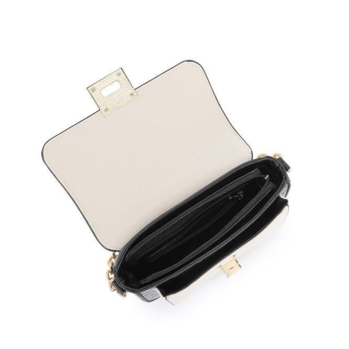 Premium Black Women Shoulder Bag with Chain Strap