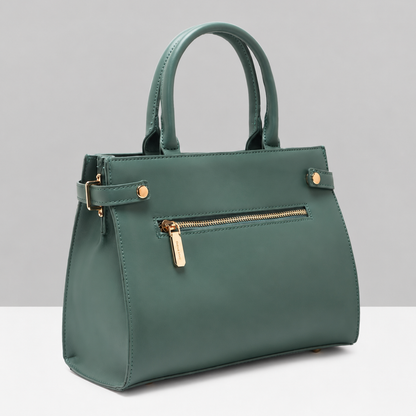 Premium Green Women Handbag with Adjustable Sling Strap