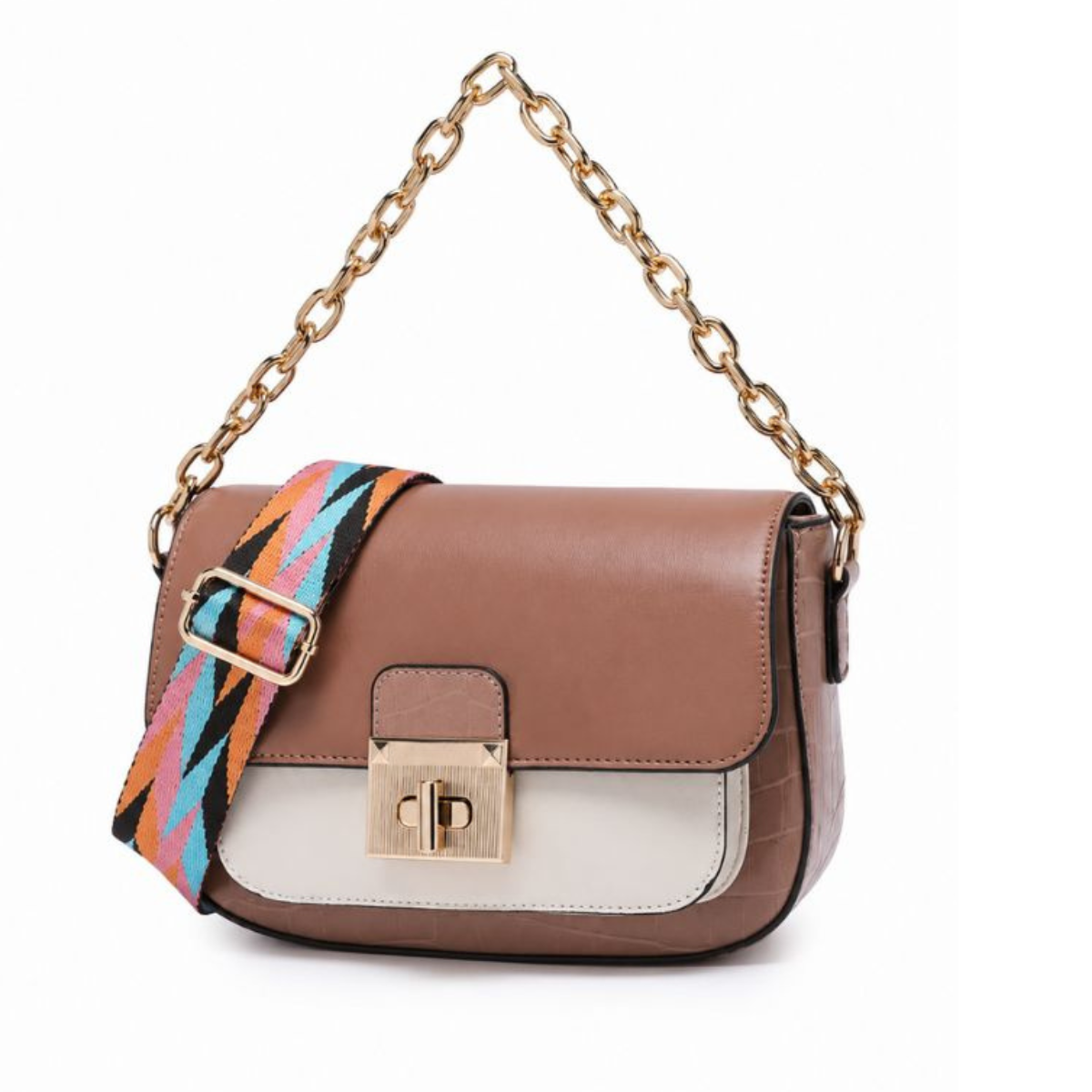 Premium Blushpink Women Shoulder Bag with Chain Strap