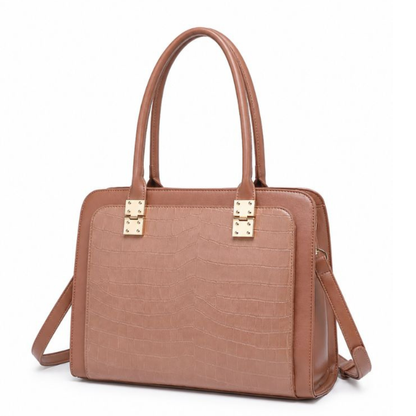 Premium Pink Women Handbag with Adjustable Sling Strap