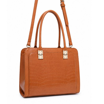 Premium Brown Women Handbag with Adjustable Sling Strap