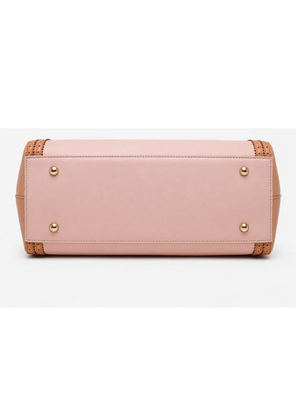 Premium Pink Women Shoulder Bag with Adjustable Sling Strap