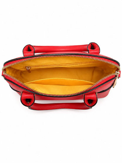 Stylish Red Women Handbag with Shoulder Strap Premium Tote Bag