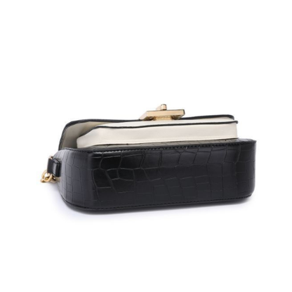Premium Black Women Shoulder Bag with Chain Strap