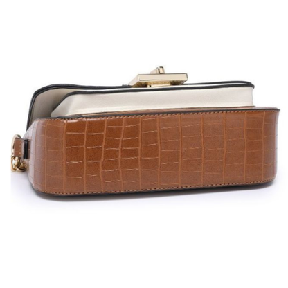 Premium Brown Women Shoulder Bag with Chain Strap