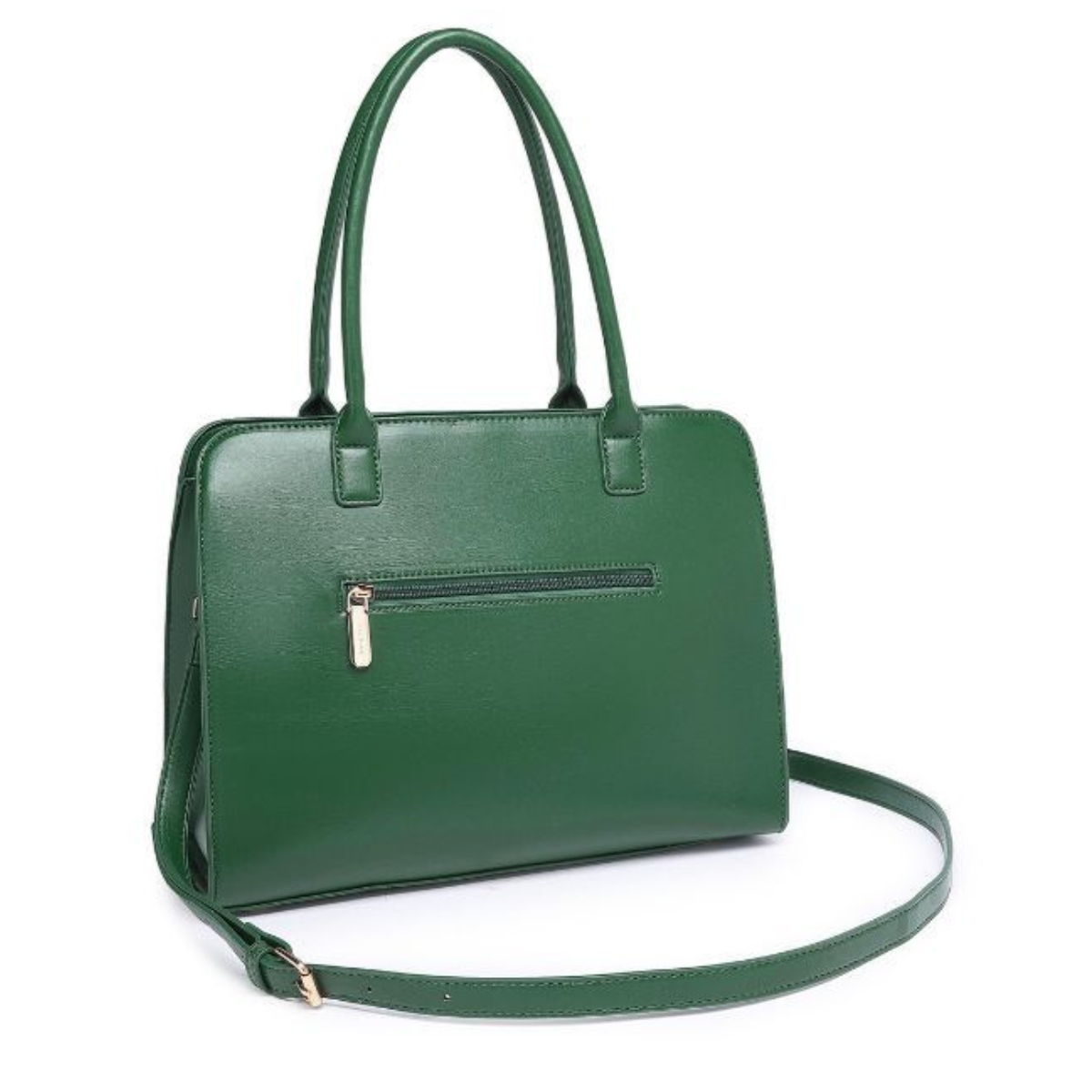 Premium Green Women Handbag with Adjustable Sling Strap