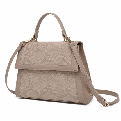 Premium Khaki Women Handbag with Adjustable Sling Strap