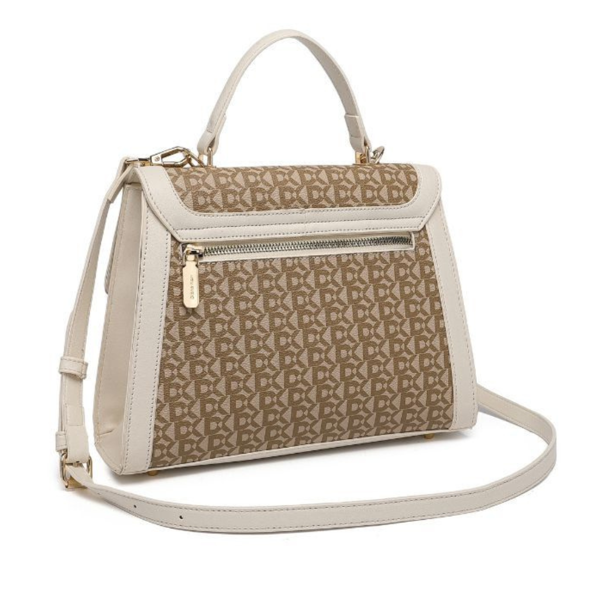 Premium White Women Handbag with Adjustable Sling Strap