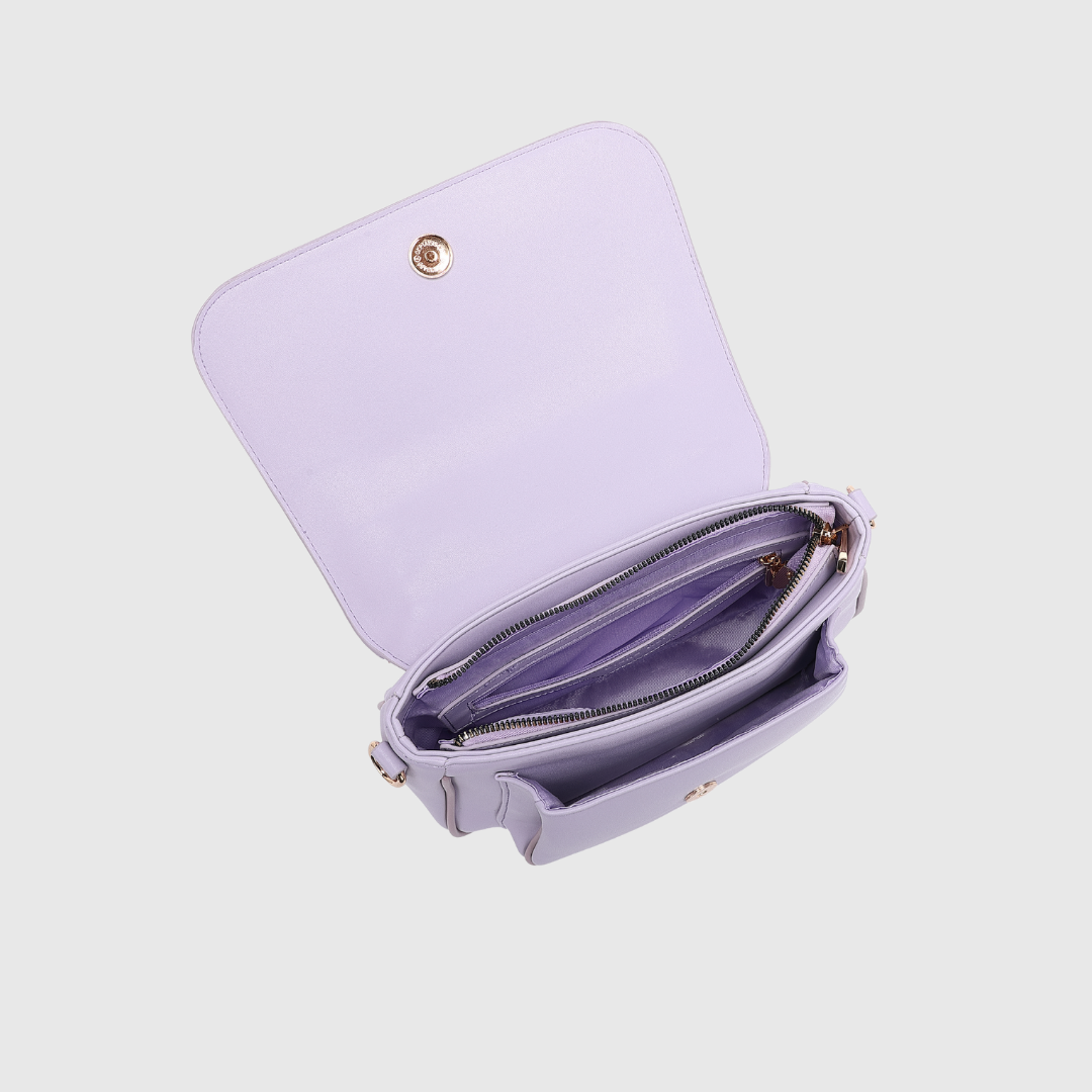 EMPORIO Purple SATCHEL BAG