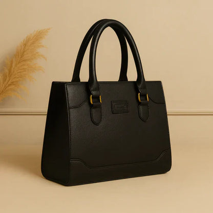 Classic Structured Tote Pink HandBag For Women – Premium Office & Casual Handbag