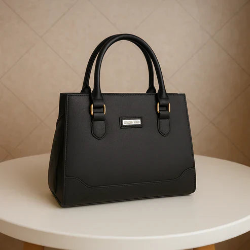 Classic Structured Tote Pink HandBag For Women – Premium Office & Casual Handbag