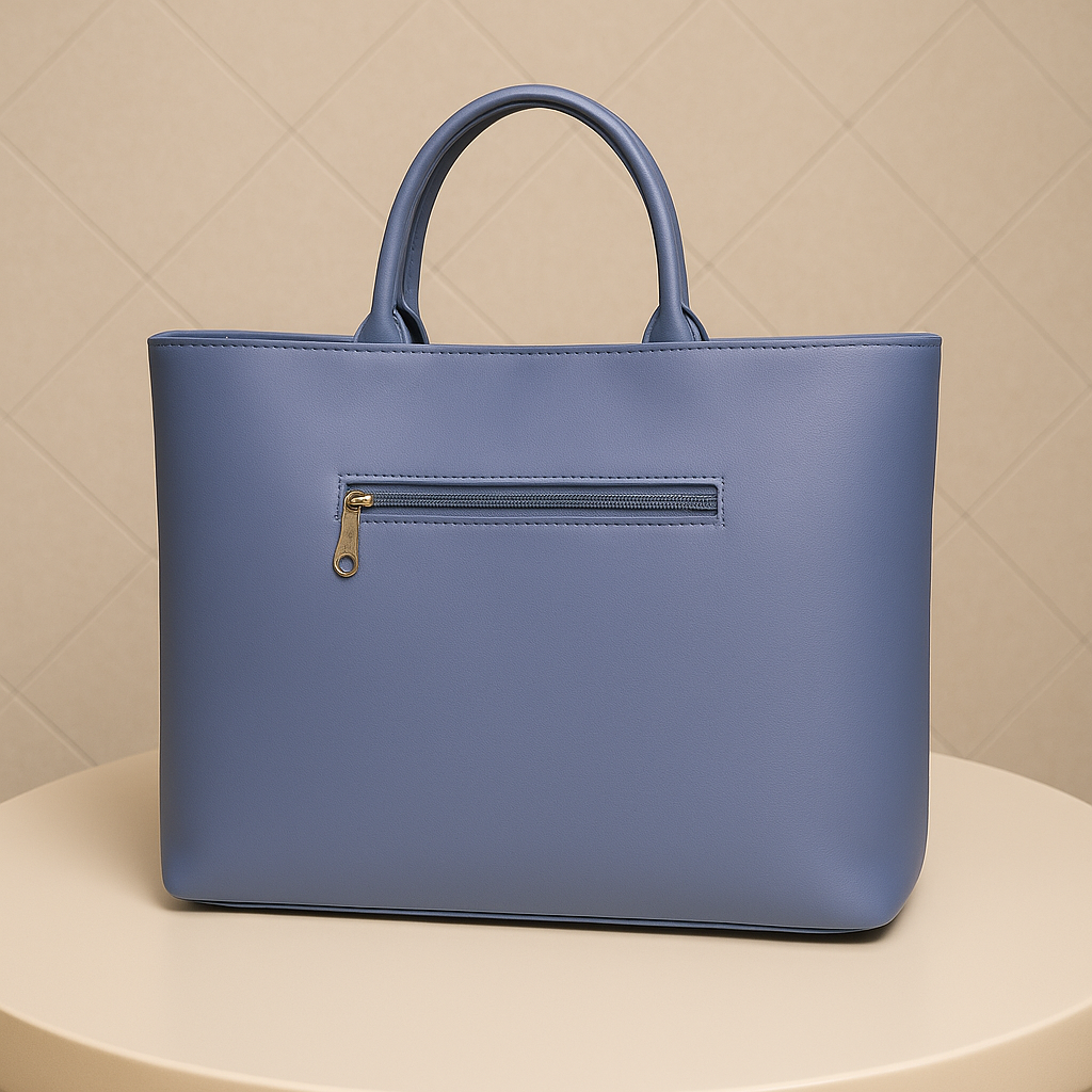 Noir Luxe Tote Bag
