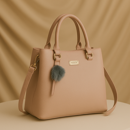 Charm Tote Handbag