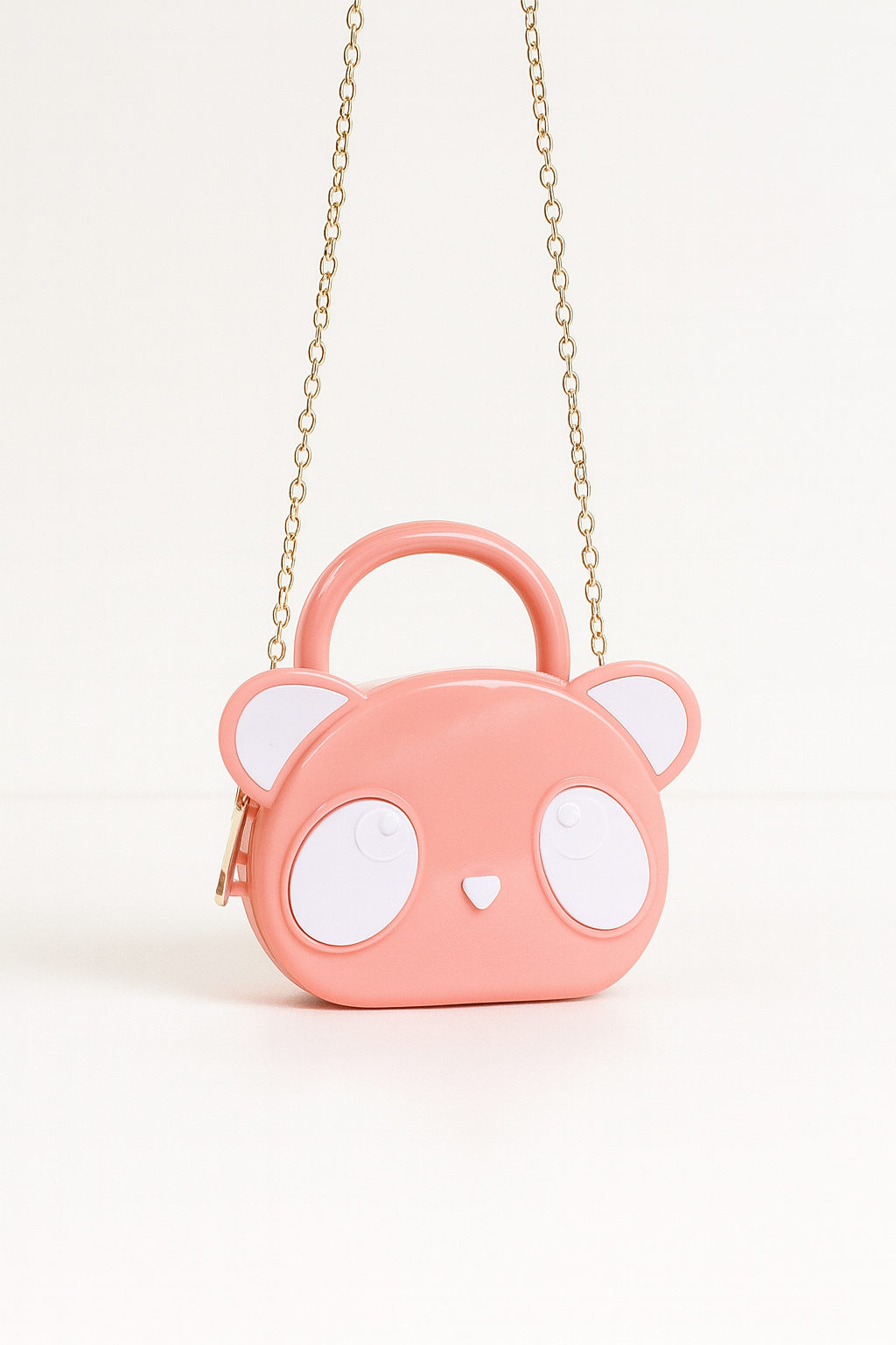 Cute Panda Mini Handbag for Girls – Adorable Animal Face Fashion Purse & Kids Shoulder Bag