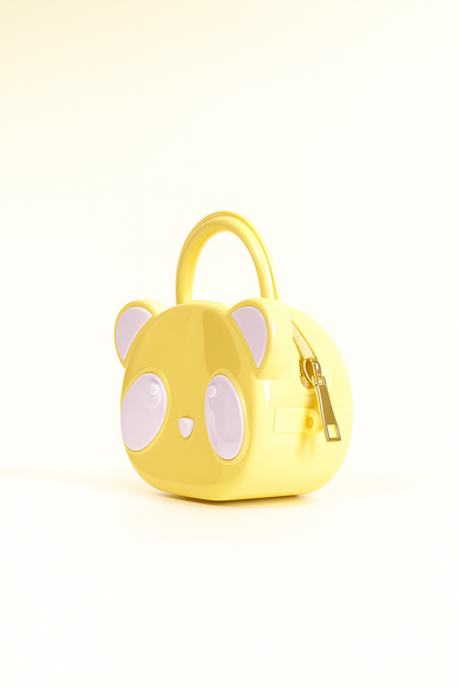 Cute Panda Mini Handbag for Girls – Adorable Animal Face Fashion Purse & Kids Shoulder Bag