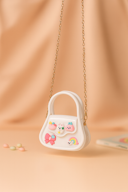 Cute Cartoon Mini Handbag Collection for Girls – Stylish Small Fashion Purses with Decorative Charms