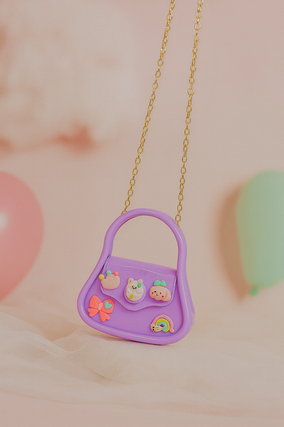 Cute Cartoon Mini Handbag Collection for Girls – Stylish Small Fashion Purses with Decorative Charms