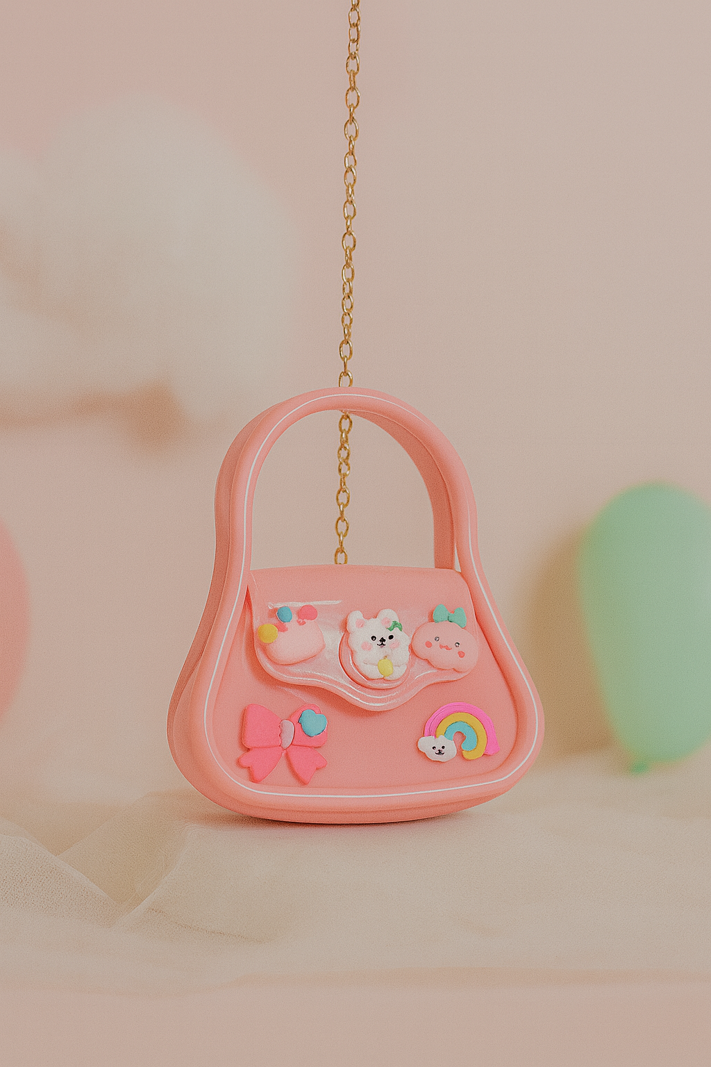 Cute Cartoon Mini Handbag Collection for Girls – Stylish Small Fashion Purses with Decorative Charms