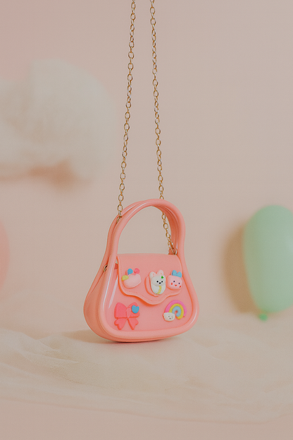 Cute Cartoon Mini Handbag Collection for Girls – Stylish Small Fashion Purses with Decorative Charms