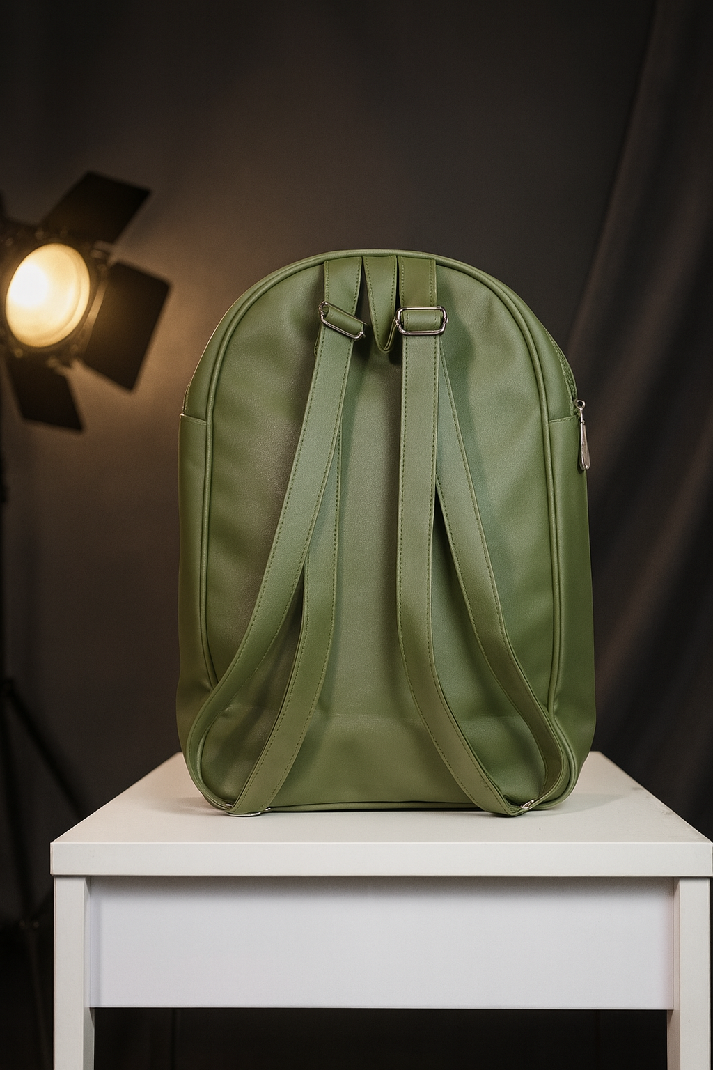 Fashion School & Travel Bag with Gold Decorative Ring and Elegant Everyday Design