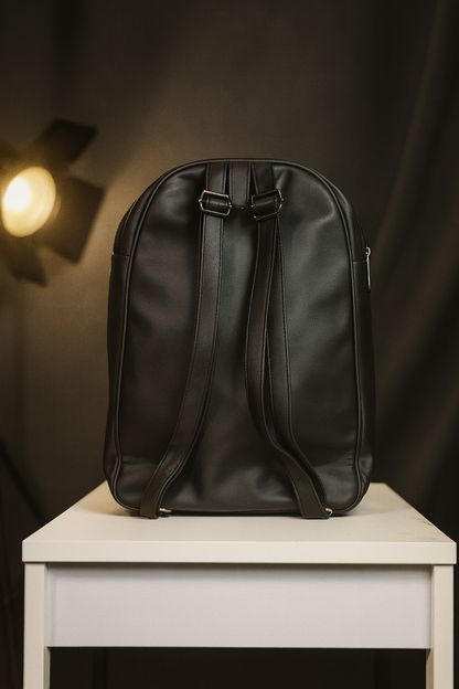 Fashion School & Travel Bag with Gold Decorative Ring and Elegant Everyday Design