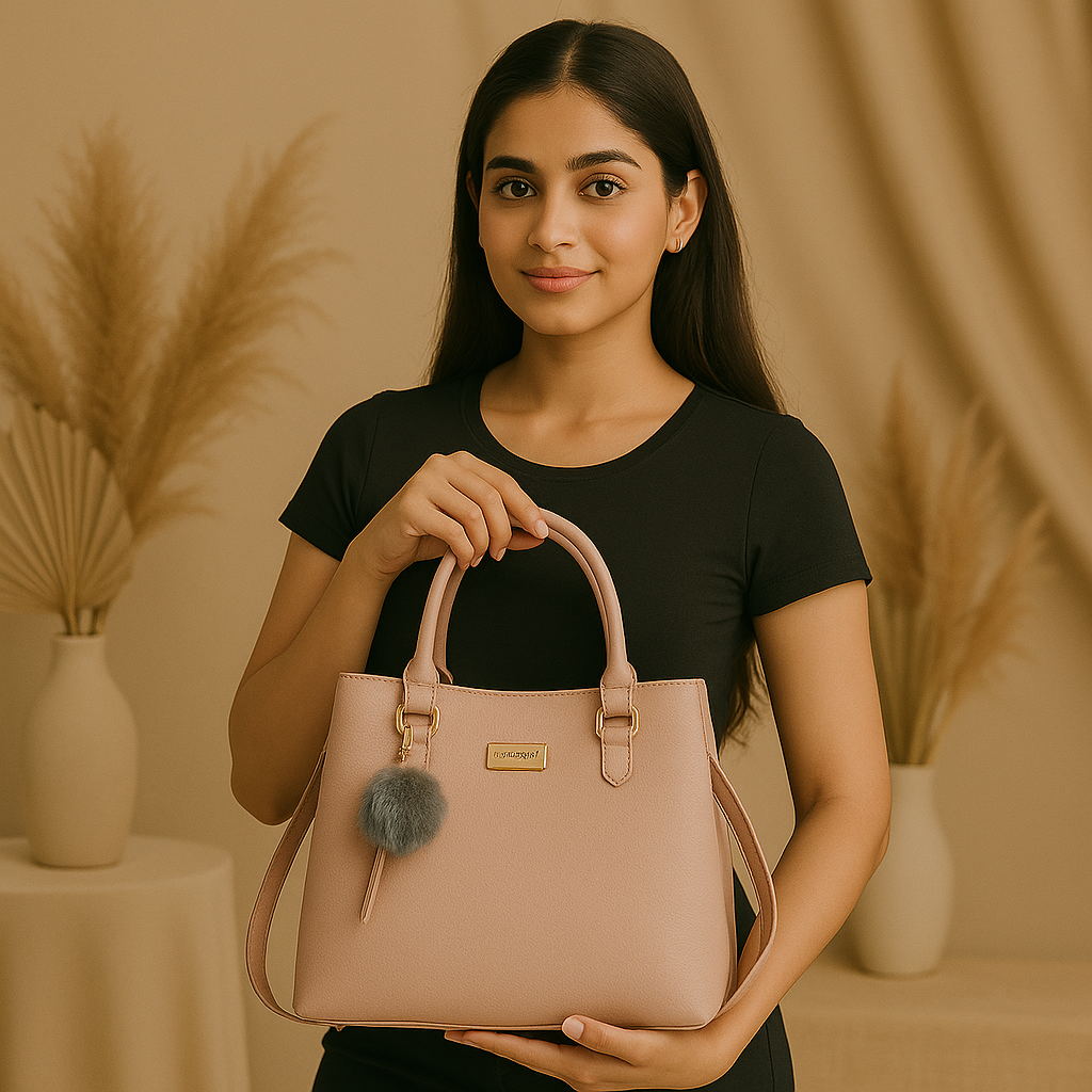 Charm Tote Handbag