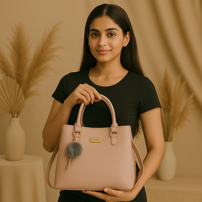 Charm Tote Handbag